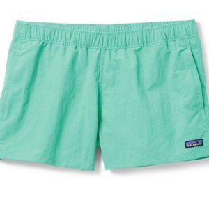 Patagonia Teal Barely Baggies Shorts - Women's